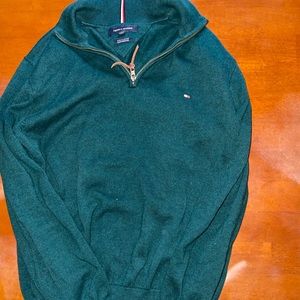 Tommy Hilfiger Ribbed 1/4 Zip Sweater